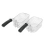 Friteuse double panier Blackpear BFR 801 - 2000W - Capacité 5L - électrique