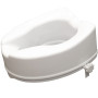 Siège de toilette surélevé en plastique sans couvercle blanc Senator - hauteur 16 cm