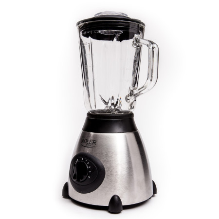 Blender Adler 4070 - 600 W - 5 Vitesses - Capcité 1.5L - Lame en Acier - Fonction Pulse