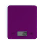Balance de cuisine électronique violette DOM351VI - Capacité 5 kg - ml ou g