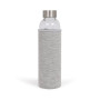 Bouteille isotherme Livoo MEN394 - Inox - Capacité 500 ml + Filtre infuseur + Poche en néoprène