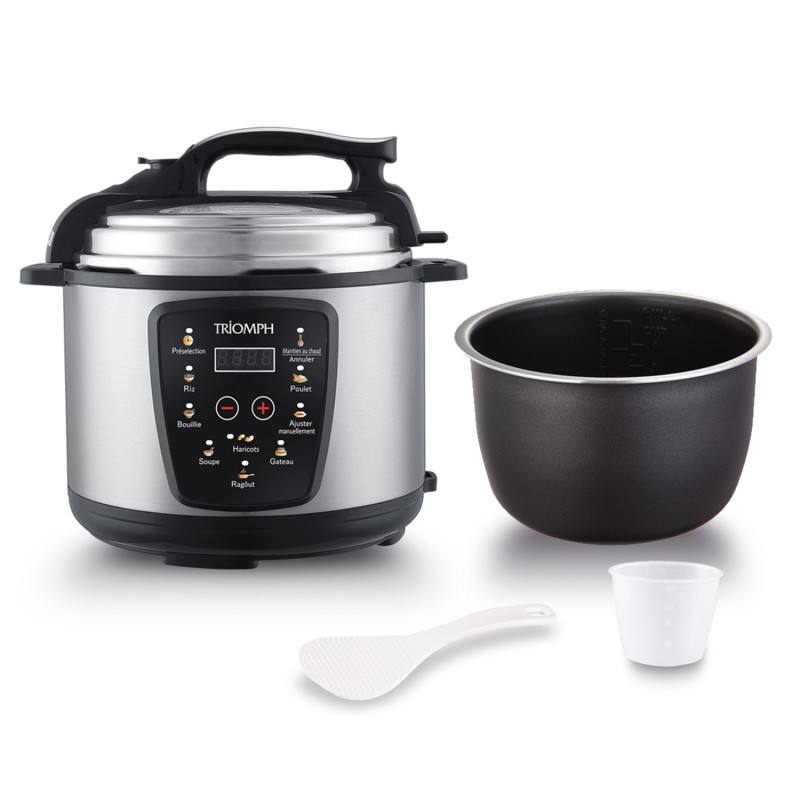 Autocuiseur Electrique Inox Programmable 5l 900w Triomph Etf1849