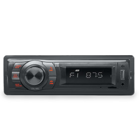 Auto Radio NewOne AR270 80 Watts - FM stéréo - 18 stations mémorisables-Port USB - Micro SD Prise auxiliaire