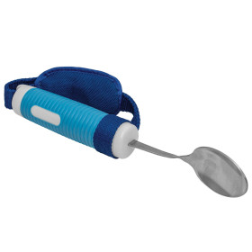 Cuillère lestée à poids réglable avec sangle