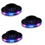 Lot de 3 Eclairages LED pour DJ - Soirée - Fête - Animation - 360 Degrés