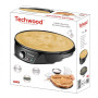 Crêpière électrique Techwood TCP-126, diamètre 30cm, 1200W, noire