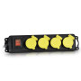 Stekkerdoos 4 waterproof schakelingangen + FRANELEC
