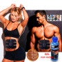 Ceinture Abdominale BEAUTY BODY Mobil-Gym avec Electrostimulation - 6 modes d'Entraînement des Abdos - Sport Fitness