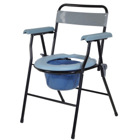 Chaise percée Aidapt VR252F, Seau de 7 litres, Léger et portable pour une manipulation aisée