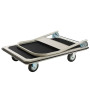 Chariot pliable Toolland a land of possibilities OHT150, plate-forme à roulettges 74x48cm, Charge Max. 150Kg