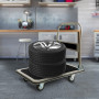 Perel OHT150 Chariot plate-forme 74 x 48 cm max 150 kg