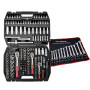 Coffret Outils Kraft Muller CRV 171 pièces Douilles, Cliquets, 12 clés FLEX, haute qualité, chrome vanadium