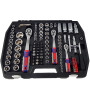 Coffret Outils Kraft Muller CRV 171 pièces Douilles, Cliquets, 12 clés FLEX, haute qualité, chrome vanadium