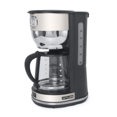Muse MS-220 SC - Cafetière avec Porte-filtre - réservoir 1.4 L (10 tasses) - 1000W