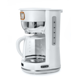 Muse MS-220 W - Cafetière - réservoir 1.4 L (10 tasses) avec Porte-filtre - 1000W