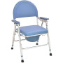 Chaise de toilettes, Identités 811006, pliante Islande, pot amovible,  Livrée avec galette souple