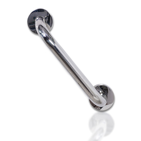 Aidapt VY471P - Barre d'appui en acier inoxydable au fini poli - 450mm