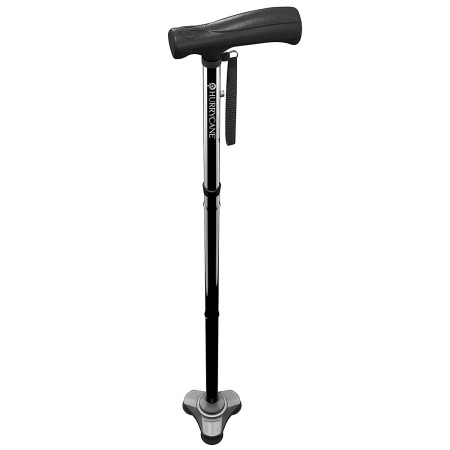 Canne de Marche Hurrycane - Identités 816099 Noir