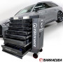 Servante d?atelier complète Barracuda Tools NARDO Gray XXL 7 Tiroirs outillés - 4 roues, 2 freins, Chariot MECANICIEN...