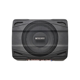 Caliber Haut Parleur Voiture - Caissons de Basse 500W - Subwoofer Voiture - 100W RMS - Noir - 290 x 210 x 72 mm