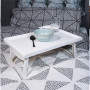 Table plateau de lit pliante Aidapt VM938G avec supports d'accessoires - idéale pour manger, lire ou des loisirs au lit