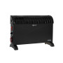 Convecteur avec minuterie et ventilateur Turbo - Mesko MS 7741b - 3 niveaux de puissance : 750W, 1250W, 2000W - Noir