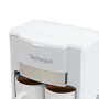 Cafetière 2 Tasses Duo Techwood TCA-202 Puissance : 420-500W - Coloris Blanc - deux tasses en porcelaine inclus