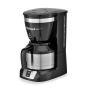 Cafetières Inox Isotherme Techwood TCA-1086I - Capacité du réservoir : 1L (10/15 Tasses) - Coloris Noir
