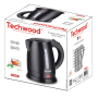 Techwood TB-1036 Bouilloire Electrique 1L Coloris Noir