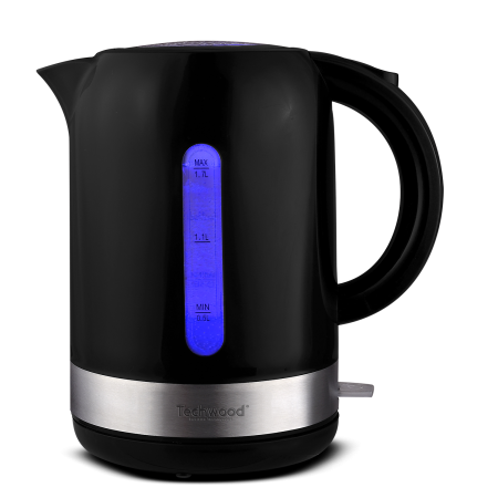 Techwood Bouilloire Electrque, 2200 W, 1.7 L, Noire TB-1776