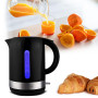 Bouilloire 2200 W, 1.7 L, Noire Techwood TB-1776 -  Socle 360° avec connexion électrique