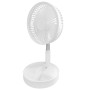Ventilateur nomade KOOLSTAR FAN20 Blanc - 24h d'autonomie - 3 modes de vitesse - Bras Télescopique Réglable - Charge USB type C