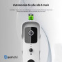 sonnette portier HD somflife app tuya smart life autonome sans fils alerte direct smartphone, vision nocture 155°cari...