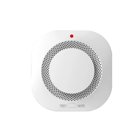 détecteur de fumée connecté Somlife APP tuya smart life avec Pile Remplaçable, Alarme Incendie Intelligent