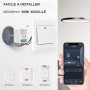 lot 3 Interrupteurs intelligent Somlife  WiFi 16A MiniSmart Switch Wi-Fi connecté,application Tuya/SmartLife,Alexa,Go...