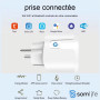 lot 4 prises connectées Somlife application tuya smart life controle de consomation Compatible avec Alexa/Google Home