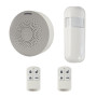 SomLife Système d'Alarme Domestique sans fils WiFi Smart Home, detecteur de mouvement Wireless  avec Application Tuya...