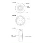 SomLife Système d'Alarme Domestique sans fils WiFi Smart Home, detecteur de mouvement Wireless  avec Application Tuya...