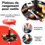 Tabouret de mécanicien BM TOOLS BMT-STOOL siège pivotant Hauteur réglable, à roulettes / Supports OUTILS - Réparation...