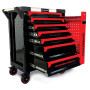 Servante d?atelier/ Chariot Barracuda Tools CUDA Max XXL 8 tiroirs 7 outillés, 4 roues, 2 freins, Chariot MECANICIEN,...