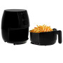 Friteuse sans graisse Airfryer ADLER AD6312 de 1600W - friture à l'air chaud - Capacité 2,5 litres - coloris Noir