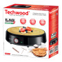 Techwood TCP-176 - Crêpière - Anti adhésif ILAG - 30 cm - Puissance : 1200W