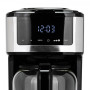 Livoo - cafetière électrique programmable DOD208-15 tasses, 1,8L, filtre réutilisable, fonction programmation