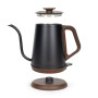 Bouilloire col de cygne DOD206 Livoo 1.2L, 1000W, acier inoxydable, versage précis coloris Noir