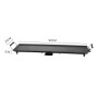 Plancha XXL Dolce Casa DC-PLA-90-CM Antiadhésive - Thermostat Ajustable, 1800W Poignée Rembourrée, pour 8 Personnes, 90 x 23CM