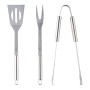 Ensemble d'ustensiles pour barbecue Adler AD 6729 – Pince, Fourchette, Spatule - Dans un coffret en aluminium