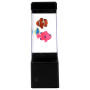 I-TOTAL® - Lampe Bubble Fish avec poisson carré