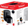Friteuse sans huile Techwood TFR-556SHD 1700W Capacité 5.5L ~ 1.5 Kg de frites
