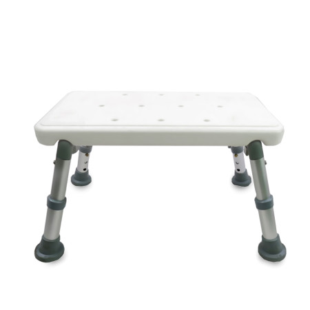 Marche pied de douche à hauteur réglable, 3 positions - Bm Medical TD-60 - pieds Anti-dérapants