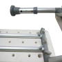 Marche pied de douche à hauteur réglable, 3 positions - Bm Medical TD-60 - pieds Anti-dérapants